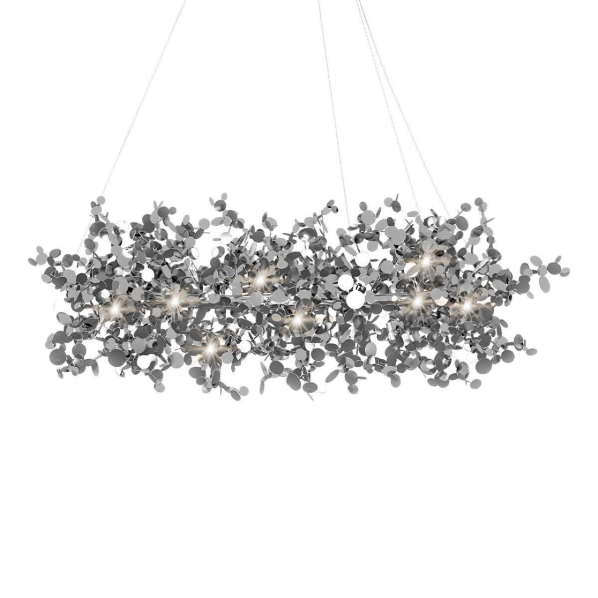 10101/600 Chrome Подвесная люстра LOFT IT Spark — изображение 3