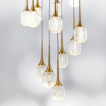 738131 Люстра ACRILE 53W LED 3217LM 360G ЗОЛОТО 3000K — изображение 10