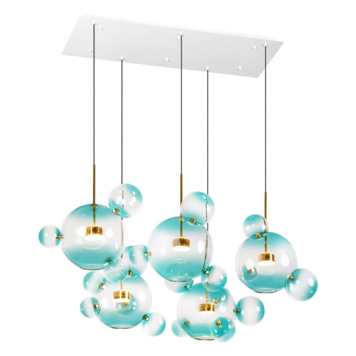 2027-S5 Blue Подвесной светильник LOFT IT Bolle — изображение 3