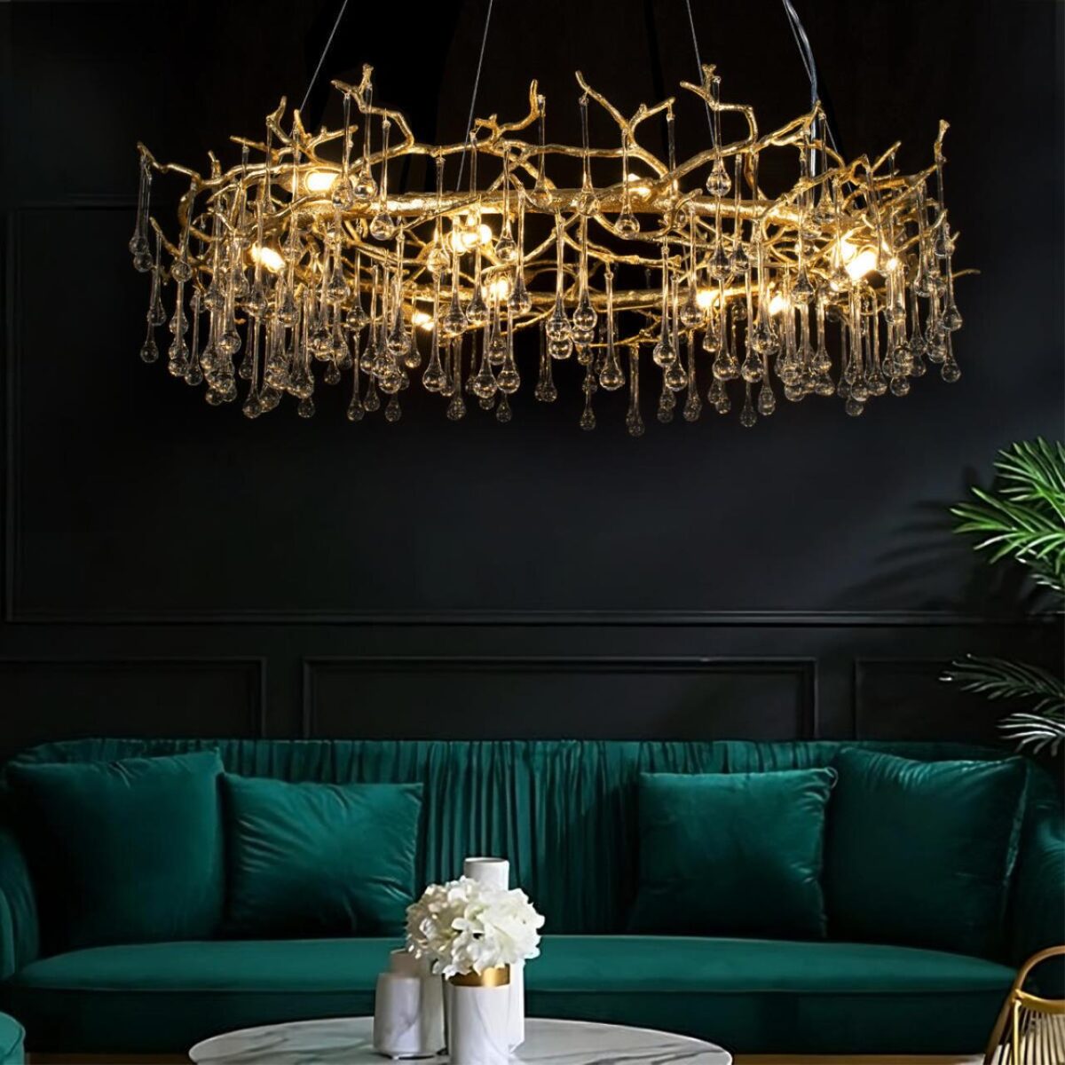 10068/1000 GD  Подвесная люстра LOFT IT Bijout — изображение 9