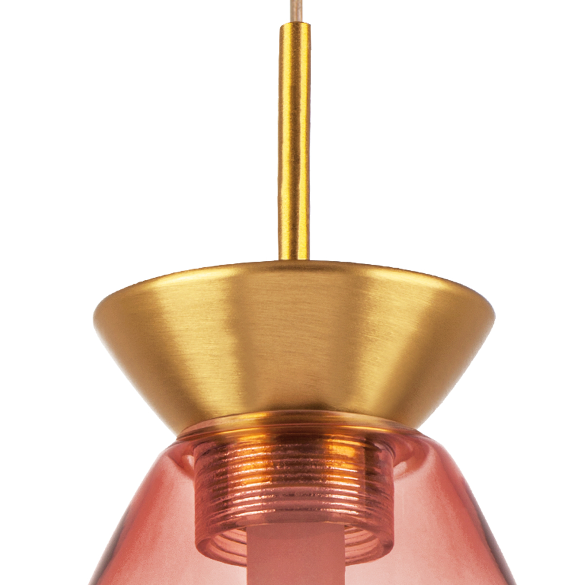 805112 Люстра COLORE LED 1х4W 220LM ЗОЛОТО/РОЗОВЫЙ 3000K — изображение 4