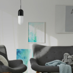 690117 Люстра RAMO 1х40W E27 ЧЕРНЫЙ МАТОВЫЙ/БЕЛЫЙ — изображение 7