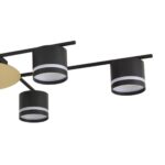 8304/6C COMFI золотой/черный, металл/акрил Светильник настенный  GX53 LED 6*7W 220V BENUA — изображение 8