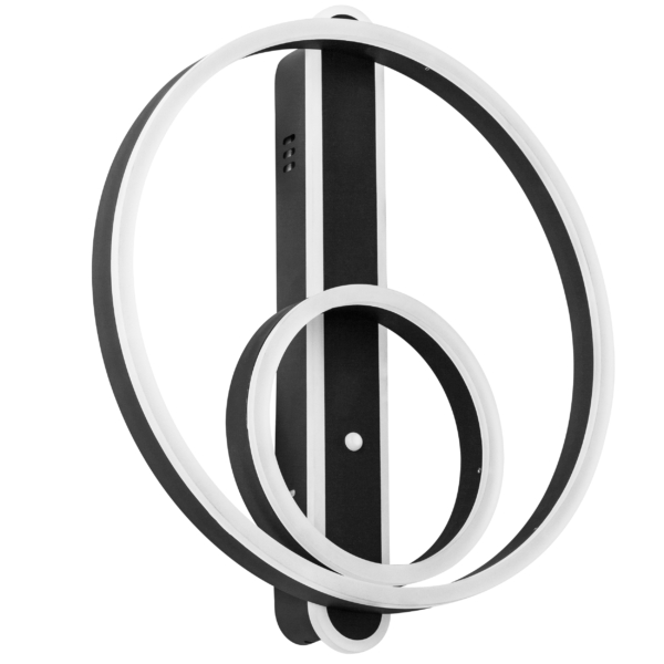 738667 Настенно-потолочный светильник UNDINE 60W LED 2666LM ЧЕРНЫЙ 3000-6000K