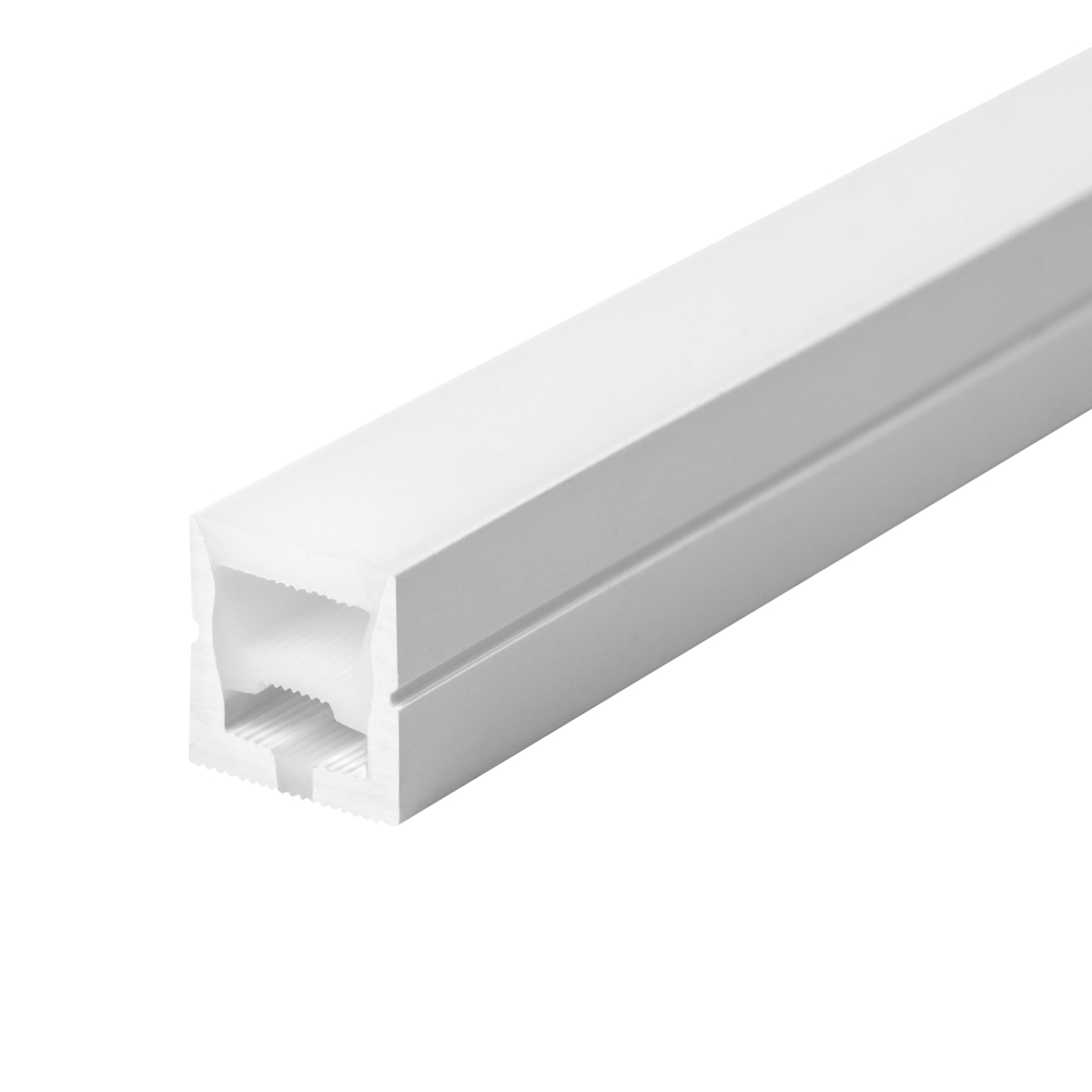 441021 Профиль квадратный силиконовый (тип В) PROFILED 20м/упак д/LED ленты — изображение 1