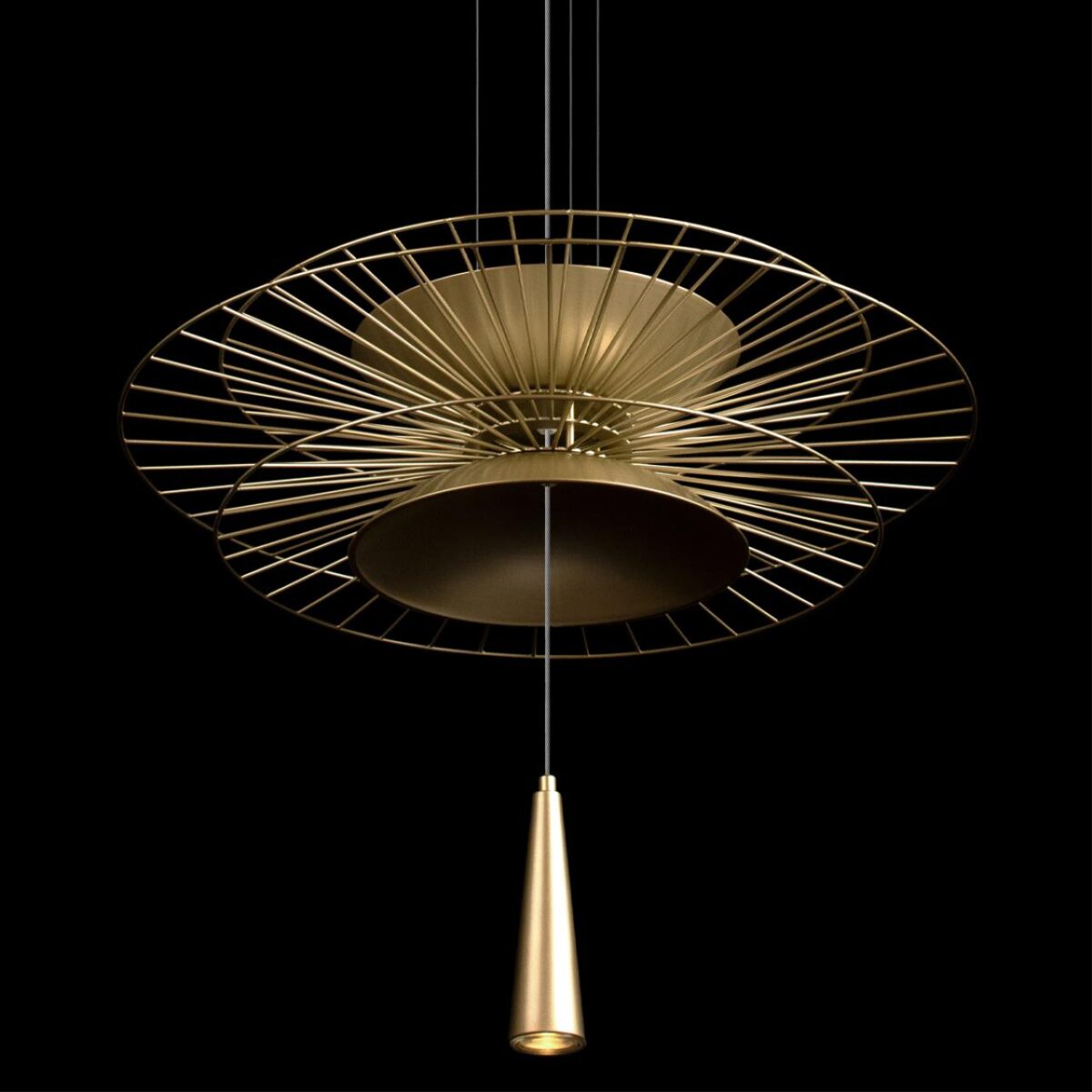 10141B/600 Gold Подвесной светильник LOFT IT Star — изображение 6