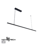 359442 OVER NT24 294 черный Светильник подвесной диммир. со сменой цв.темпер. (пульт ДУ/прилож. Smart Life) IP20 LED 48W 85-265V 3000-6000К SOTTO — изображение 9