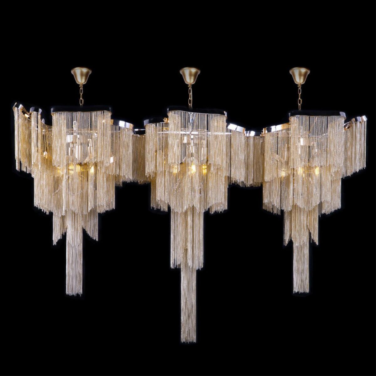 10208/1400R Gold Подвесной светильник LOFT IT Stream — изображение 2