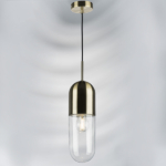 690011 Подвес RAMO 1х40W E27 БРОНЗА/ПРОЗРАЧНЫЙ — изображение 10