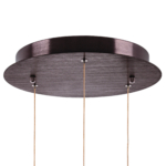 801090 Люстра SFERETTA LED 9х1,35W 600LM КОФЕЙНЫЙ/ПРОЗРАЧНЫЙ 3000K — изображение 4