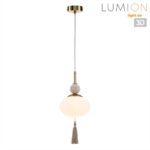 8272/1A NEOCLASSI латунь/бежевый/белый, металл/керамика/стекло Подвес Е14 1*40W 220V GLORIYA — изображение 3