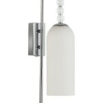 8270/1W NEOCLASSI хром/белый, металл/стекло Бра Е14 1*40W 220V TRACY — изображение 7