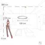 10407/1000 Подвесной светильник LOFT IT Oslo — изображение 11