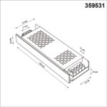 359531 DRIVE NT25 000 никель Драйвер IP20 300W 48V — изображение 3