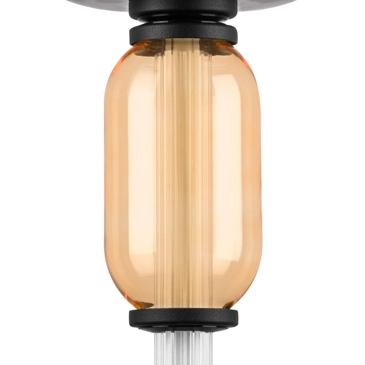 737527 Подвес EMISFERO 8W LED 250LM G ЧЕРНЫЙ/ПРОЗРАЧНЫЙ+ЯНТАРЬ 3000K — изображение 12