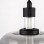 737527 Подвес EMISFERO 8W LED 250LM G ЧЕРНЫЙ/ПРОЗРАЧНЫЙ+ЯНТАРЬ 3000K — изображение 3