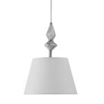 8274/1A CLASSI никель/белый/серый, металл/керамика/ткань Подвес Е14 1*40W 220V VERMONT — изображение 8