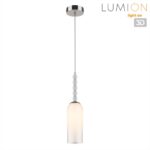 8270/1A NEOCLASSI хром/белый, металл/стекло Подвес Е14 1*40W 220V TRACY — изображение 2