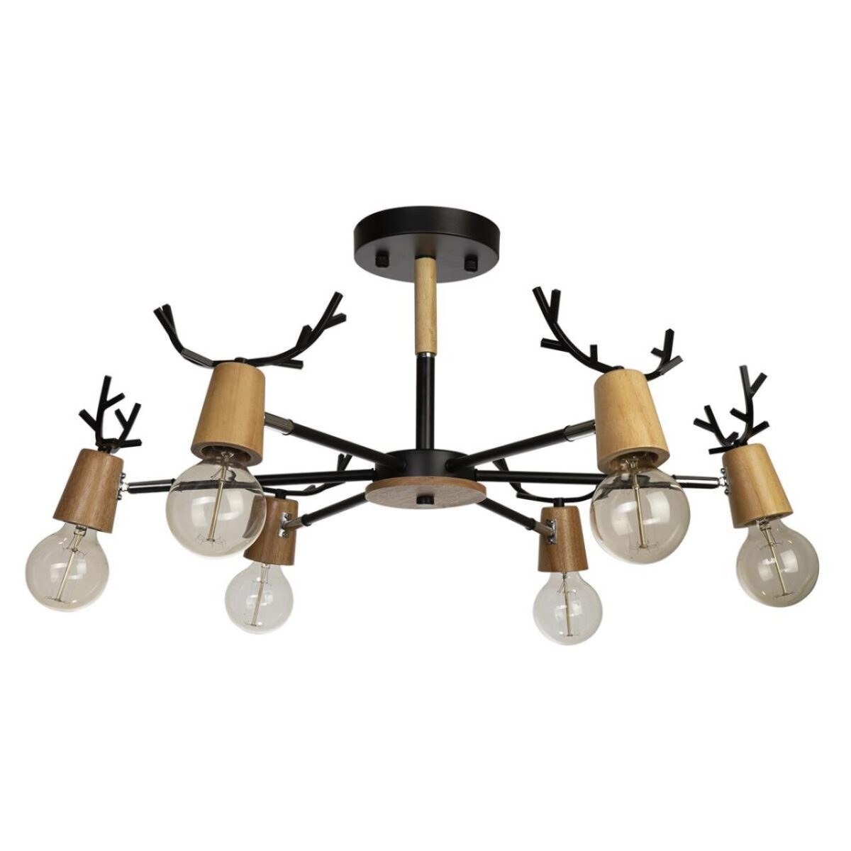 10024/6 Black Люстра на штанге LOFT IT Sven — изображение 1