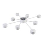 8343/8C COMFI белый, металл Люстра GX53 LED 8*7W 220V TORINA — изображение 5