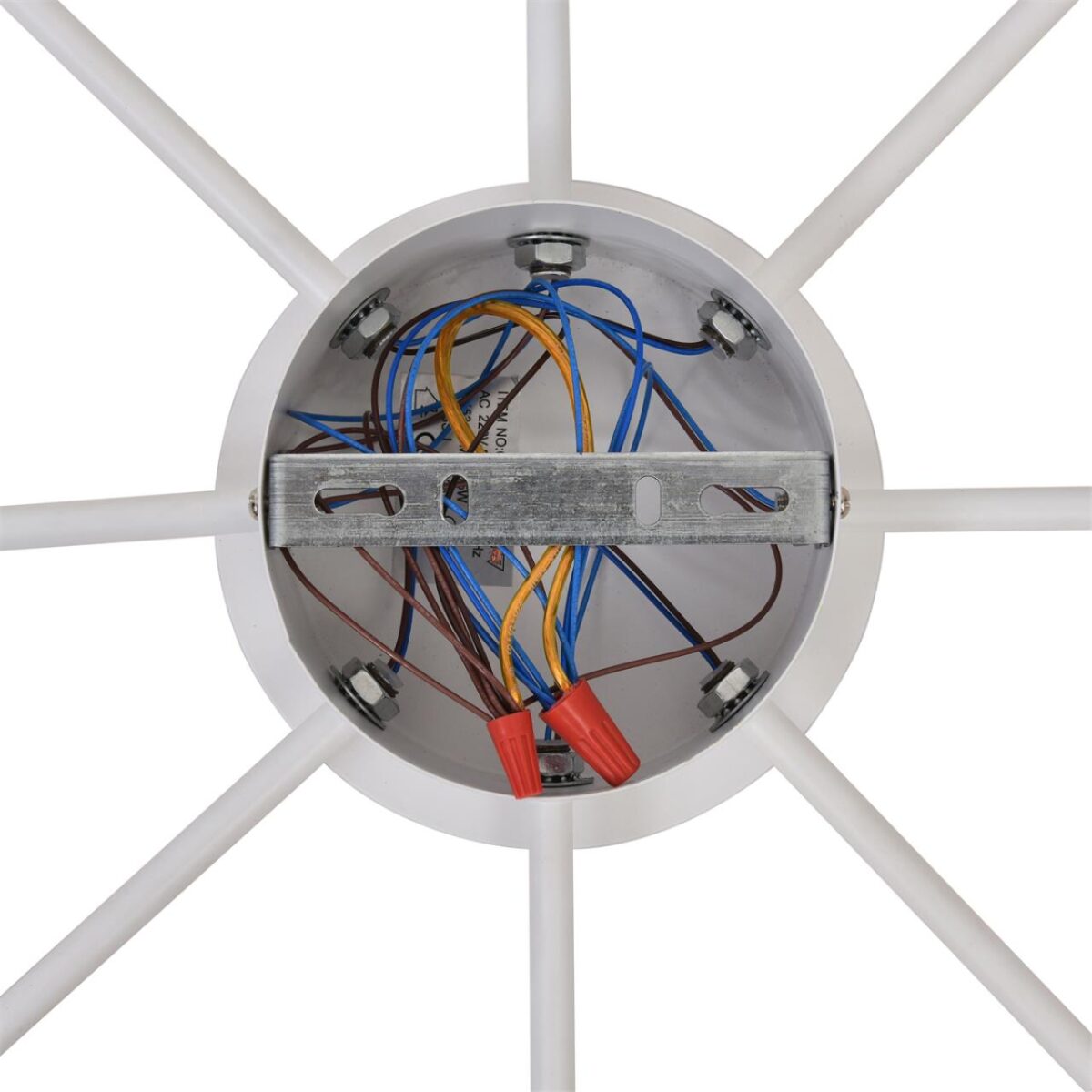 8343/8C COMFI белый, металл Люстра GX53 LED 8*7W 220V TORINA — изображение 7