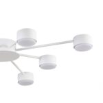 8343/8C COMFI белый, металл Люстра GX53 LED 8*7W 220V TORINA — изображение 8