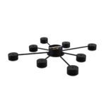 8344/8C COMFI черный, металл Люстра GX53 LED 8*7W 220V TORINA — изображение 5