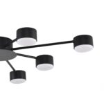 8344/8C COMFI черный, металл Люстра GX53 LED 8*7W 220V TORINA — изображение 8