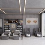 359607 OVER NT25 000 черный Светильник линейный светодиод. с переключ. цв. температуры IP20 LED 60W 220-240V 3000К4000К6000К FATTO — изображение 8