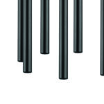 L8T747337 Люстра TUBO LED 40W 2400LM 25G ЧЕРНЫЙ 3000K (574737+747337 (8шт) — изображение 5