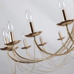 2591-18P, подвесная люстра, D1400xH700/2700, 18xE14x40W, excluded — изображение 8