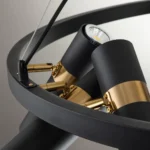 2997-9P, подвесная люстра, D850xH290/1220, 18xGU10LEDx5W, excluded — изображение 8