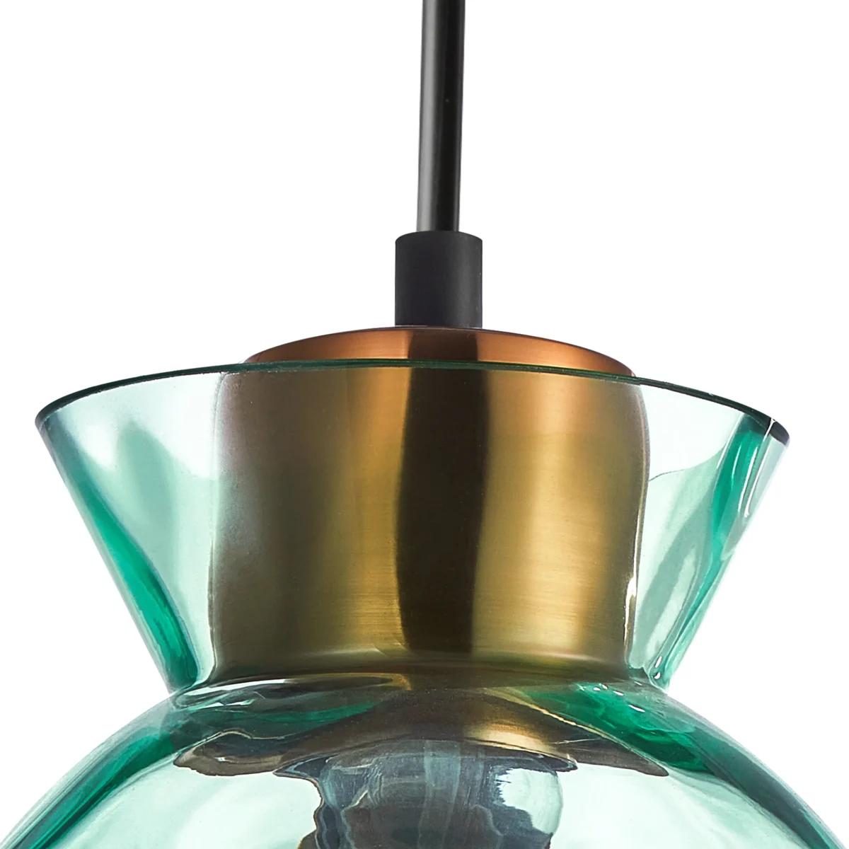 806114 Подвес NUBELLA 1х12W (led) E27 ЧЕРНЫЙ/БРОНЗА/ГОЛУБОЙ — изображение 6