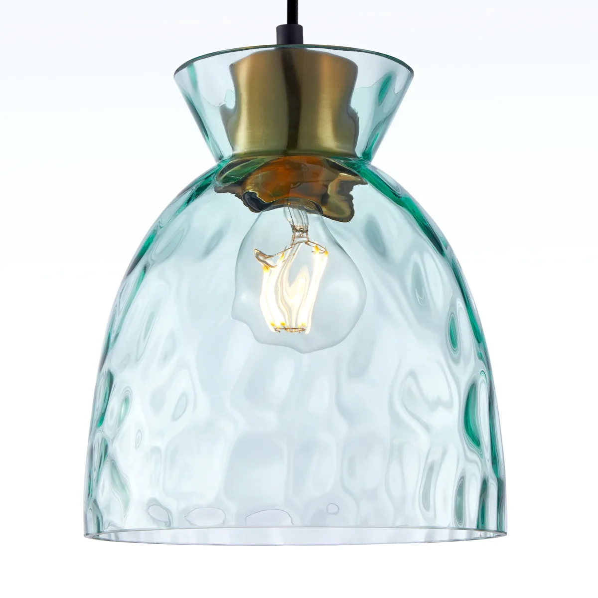 806114 Подвес NUBELLA 1х12W (led) E27 ЧЕРНЫЙ/БРОНЗА/ГОЛУБОЙ — изображение 8