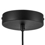 612117 Подвес PALERMO 8W LED 350LM G ЧЕРНЫЙ/ПРОЗРАЧНЫЙ 3000K — изображение 2