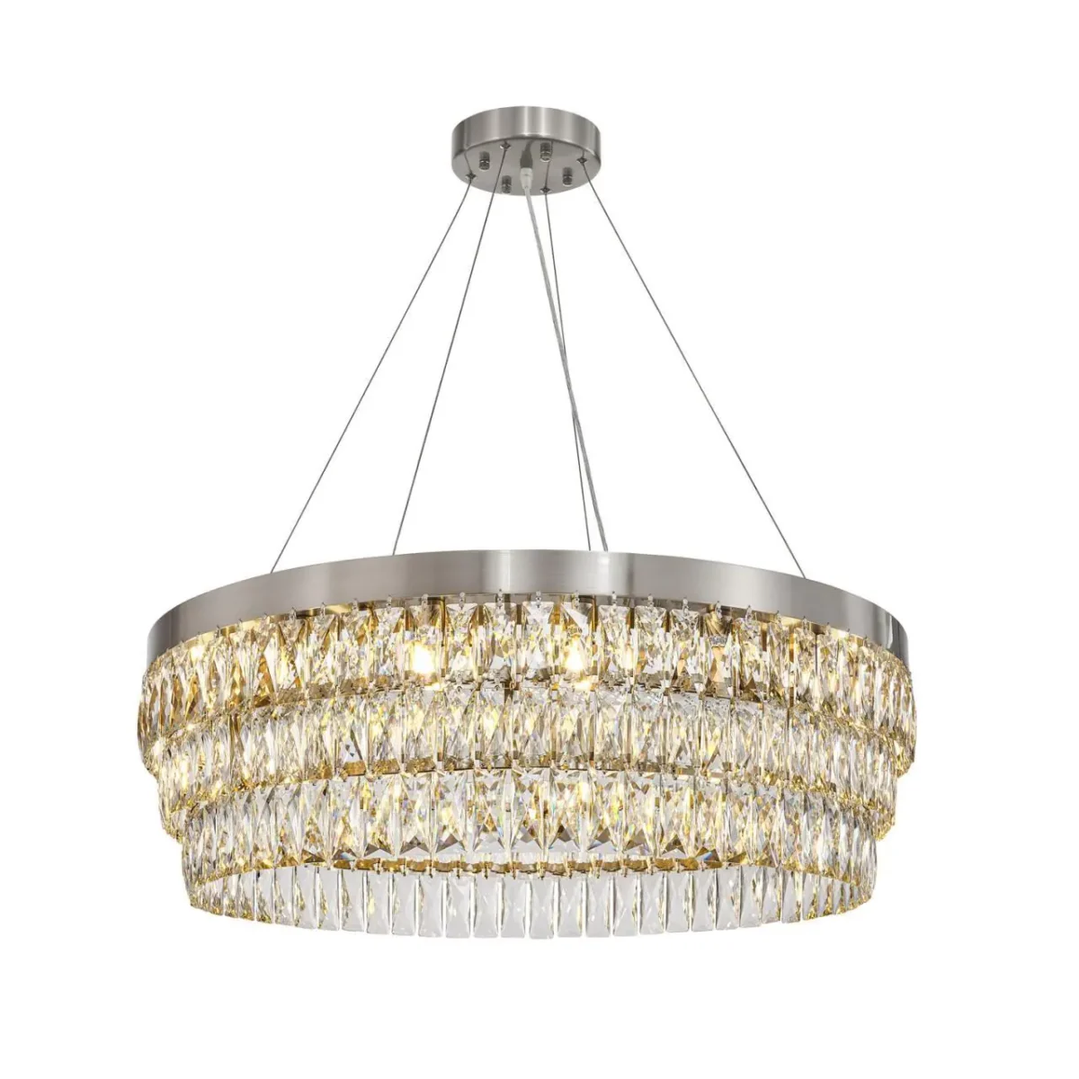 190e6daa372cfe04f30e91d50b35ff66 4715-16P, Подвесная люстра, D800xH260/1760, 16xG9x40W, excluded — изображение 1