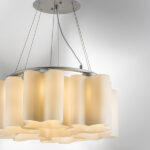 802160 Подвес NUBI 6х40W E27 ХРОМ/БЕЛЫЙ — изображение 6