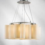 802160 Подвес NUBI 6х40W E27 ХРОМ/БЕЛЫЙ — изображение 7