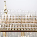 4203-12P, подвесная люстра, L1000xW350xH520/1380, 12xE14x40W, excluded — изображение 6