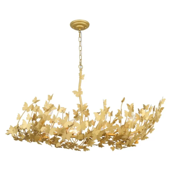 4735-12P, подвесная люстра, L1000xW350xH550/1750, 12xE14x40W, excluded