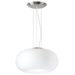 801040 2КОР! Люстра MERINGE 3х40W E27 ХРОМ/БЕЛЫЙ