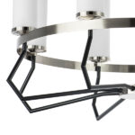 723085 Люстра FLUME 8х40W E14 ЧЕРНЫЙ МАТОВЫЙ/НИКЕЛЬ — изображение 8