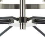 723085 Люстра FLUME 8х40W E14 ЧЕРНЫЙ МАТОВЫЙ/НИКЕЛЬ — изображение 10