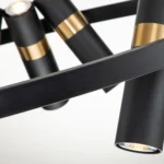 2997-9P, подвесная люстра, D850xH290/1220, 18xGU10LEDx5W, excluded — изображение 6