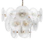 799083 Люстра RETRO 8х8W (led) E14 ЛАТУНЬ/ПРОЗРАЧНЫ — изображение 5