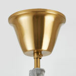 799083 Люстра RETRO 8х8W (led) E14 ЛАТУНЬ/ПРОЗРАЧНЫ — изображение 8