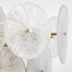 799083 Люстра RETRO 8х8W (led) E14 ЛАТУНЬ/ПРОЗРАЧНЫ — изображение 11