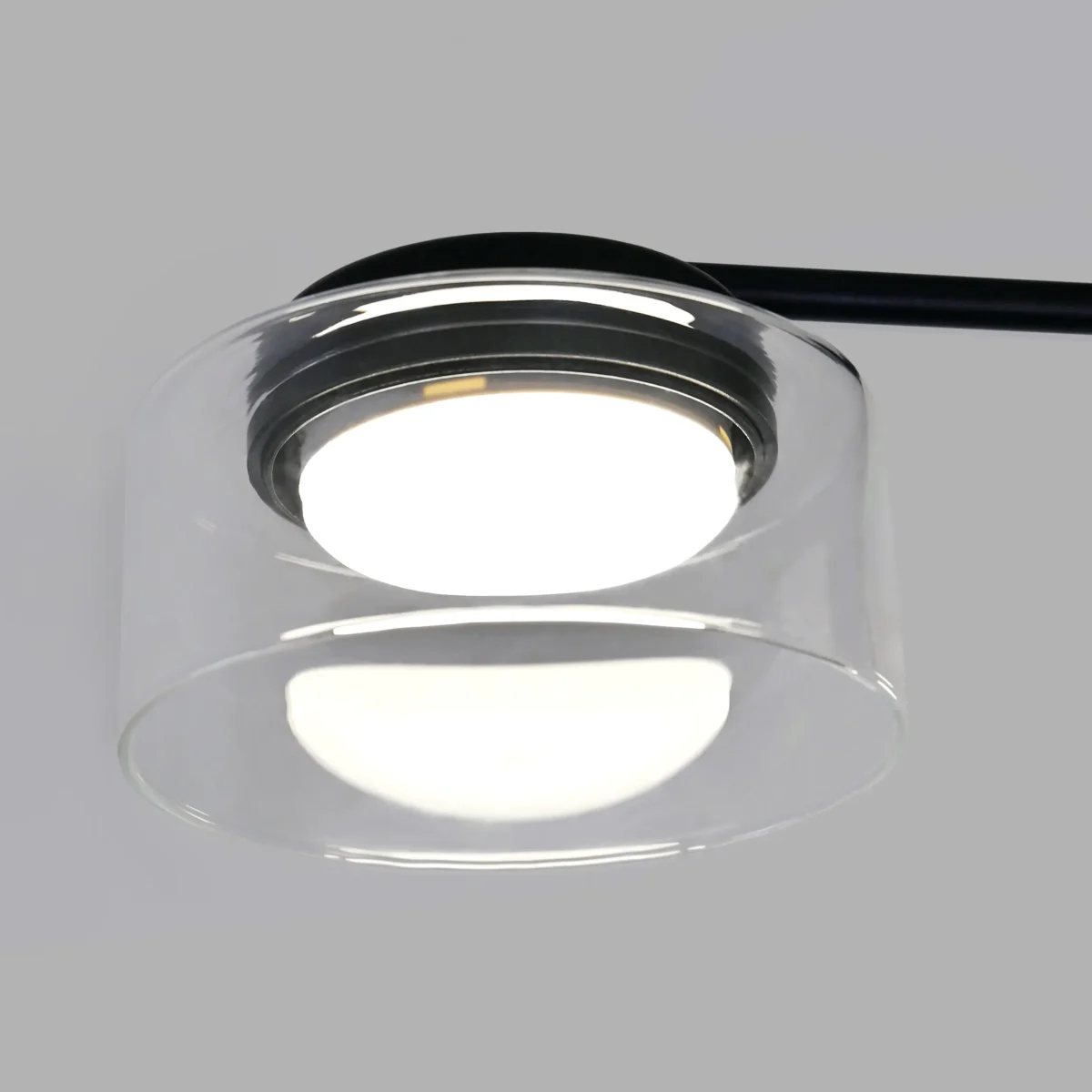 740137 Люстра FICO II 3х12W GX53 ЧЕРНЫЙ/ПРОЗРАЧНЫЙ — изображение 6