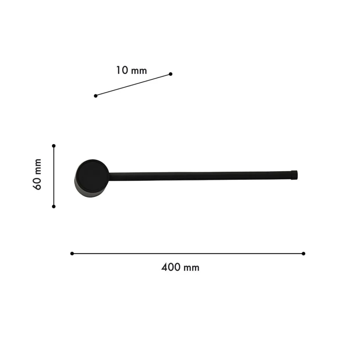 4167-1W, настенный светильник, D100xW60xH400, LEDx7W, 315LM, 4000K, included — изображение 3