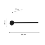 4167-1W, настенный светильник, D100xW60xH400, LEDx7W, 315LM, 4000K, included — изображение 3